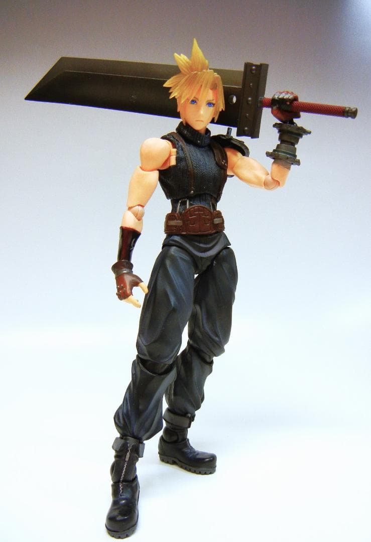 u*d様 中古PLAY ARTS改 クラウド DISSIDIA FINAL FA