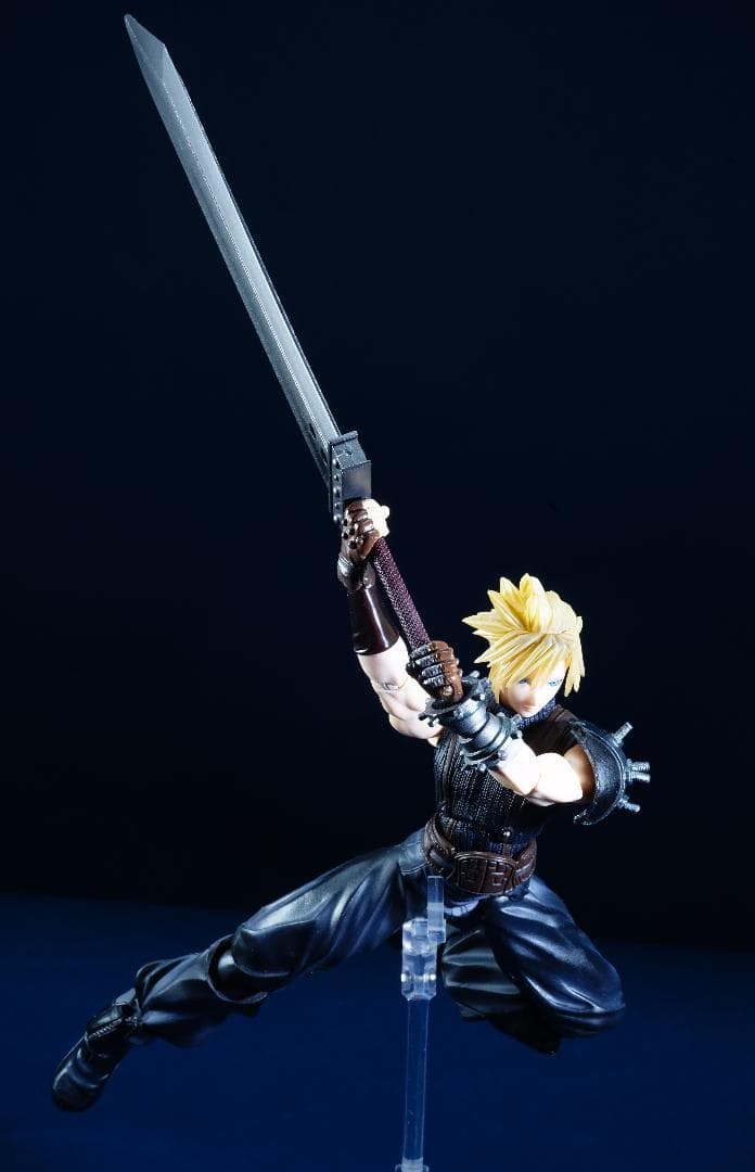 u*d様 中古PLAY ARTS改 クラウド DISSIDIA FINAL FA
