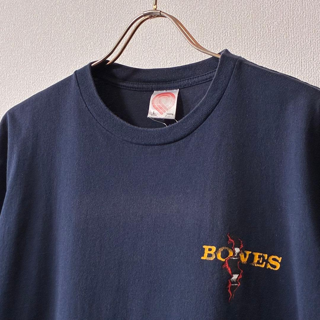 POWELL PERALTA パウエル \"BONES\" プリントTシャツ L