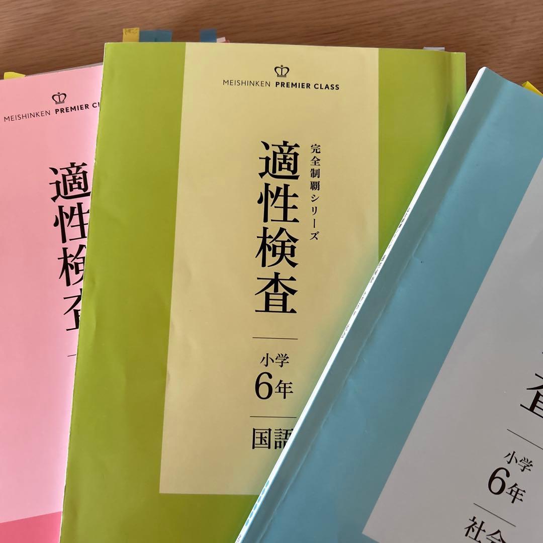 ちゅん　セット　名進研　完全制覇　6年　4教科セット　適性検査対策