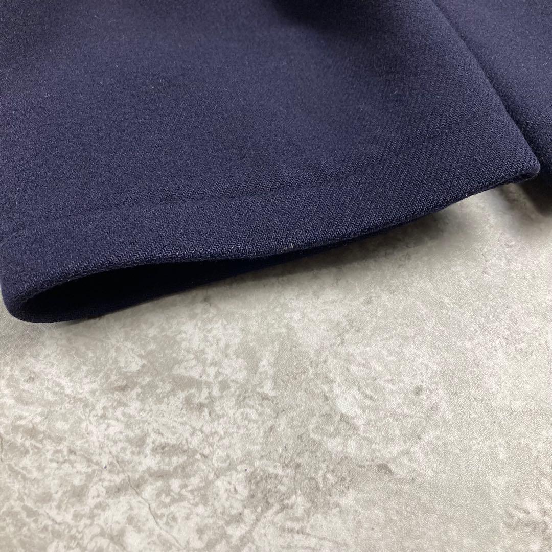 BURBERRY バーバリーロンドン　ダッフルコート　L カシミヤ混　ネイビー