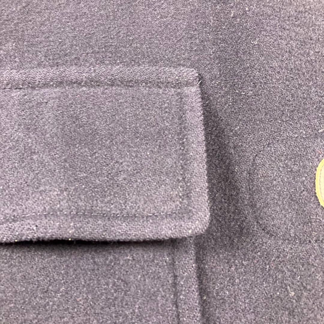 BURBERRY バーバリーロンドン　ダッフルコート　L カシミヤ混　ネイビー