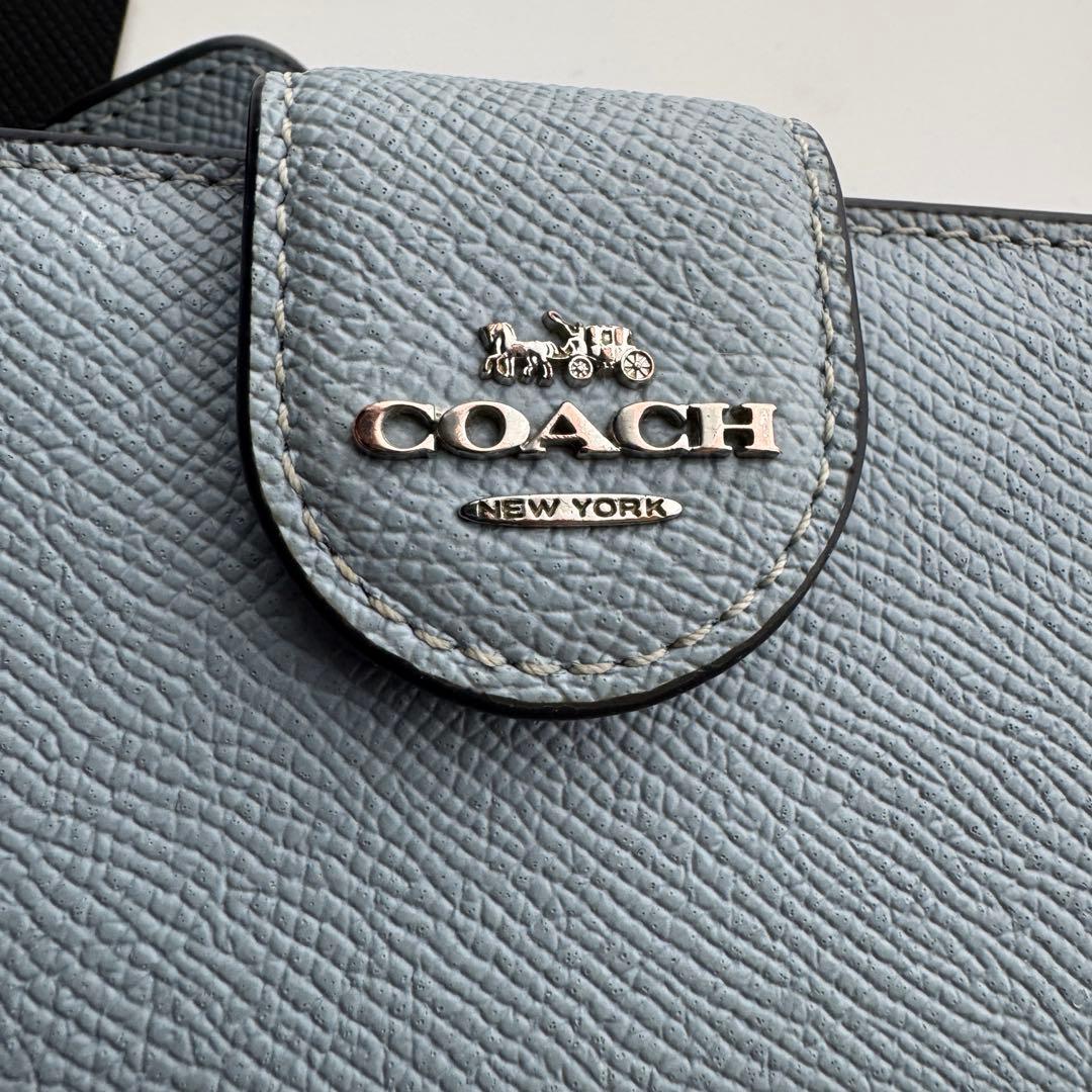【美品】 292 COACH コーチ 2つ折り財布