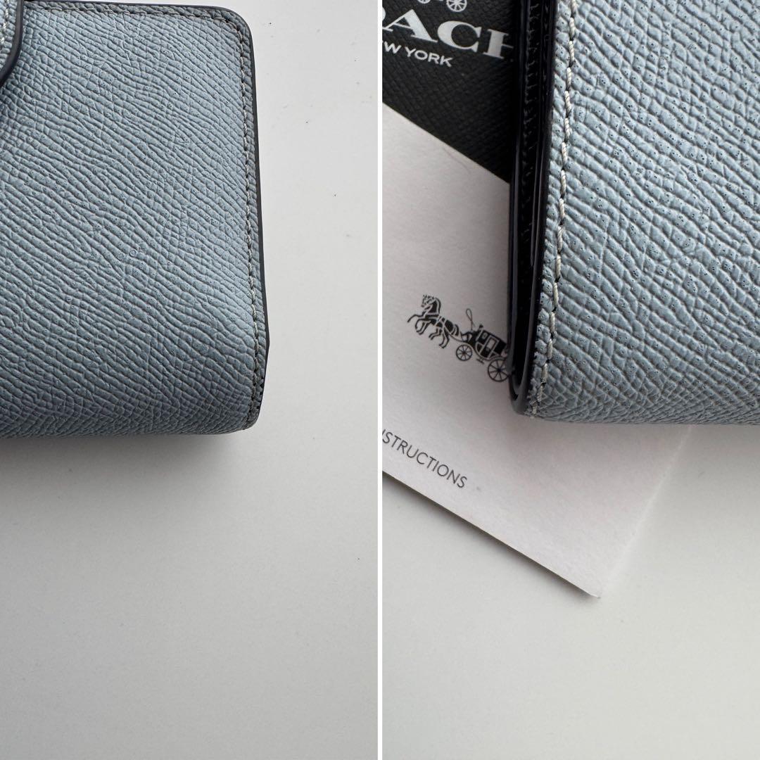 【美品】 292 COACH コーチ 2つ折り財布
