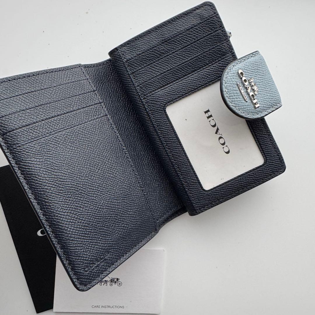 【美品】 292 COACH コーチ 2つ折り財布