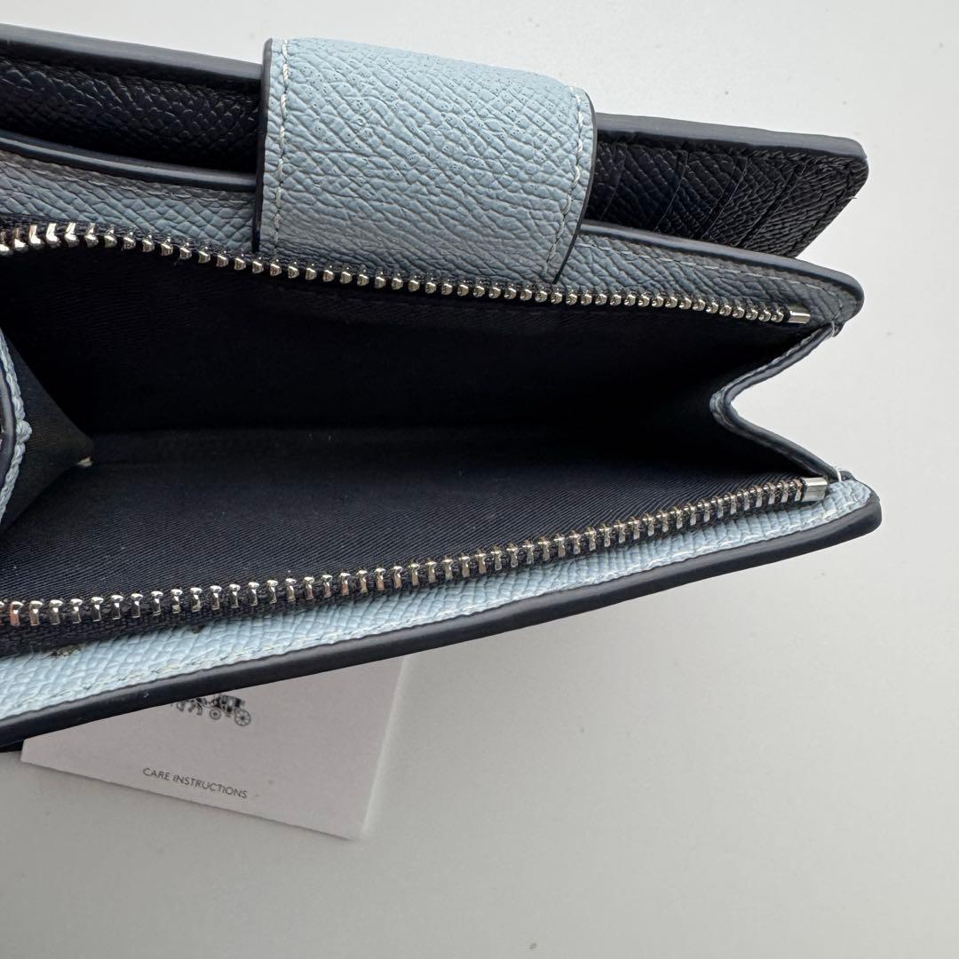 【美品】 292 COACH コーチ 2つ折り財布