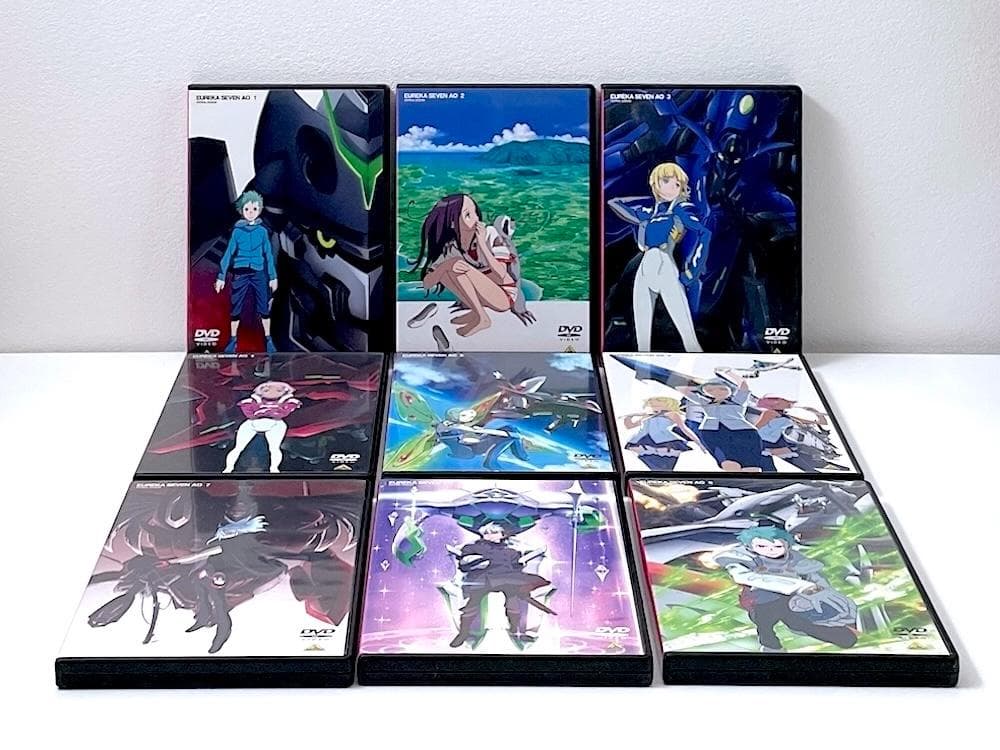 全9巻セット DVD エウレカセブンAO 1〜9 ブックレット付き