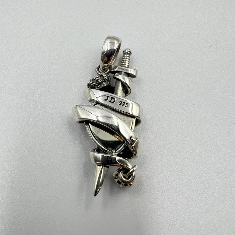 Justin Davis KINGS COURAGE トップ ネックレス 925
