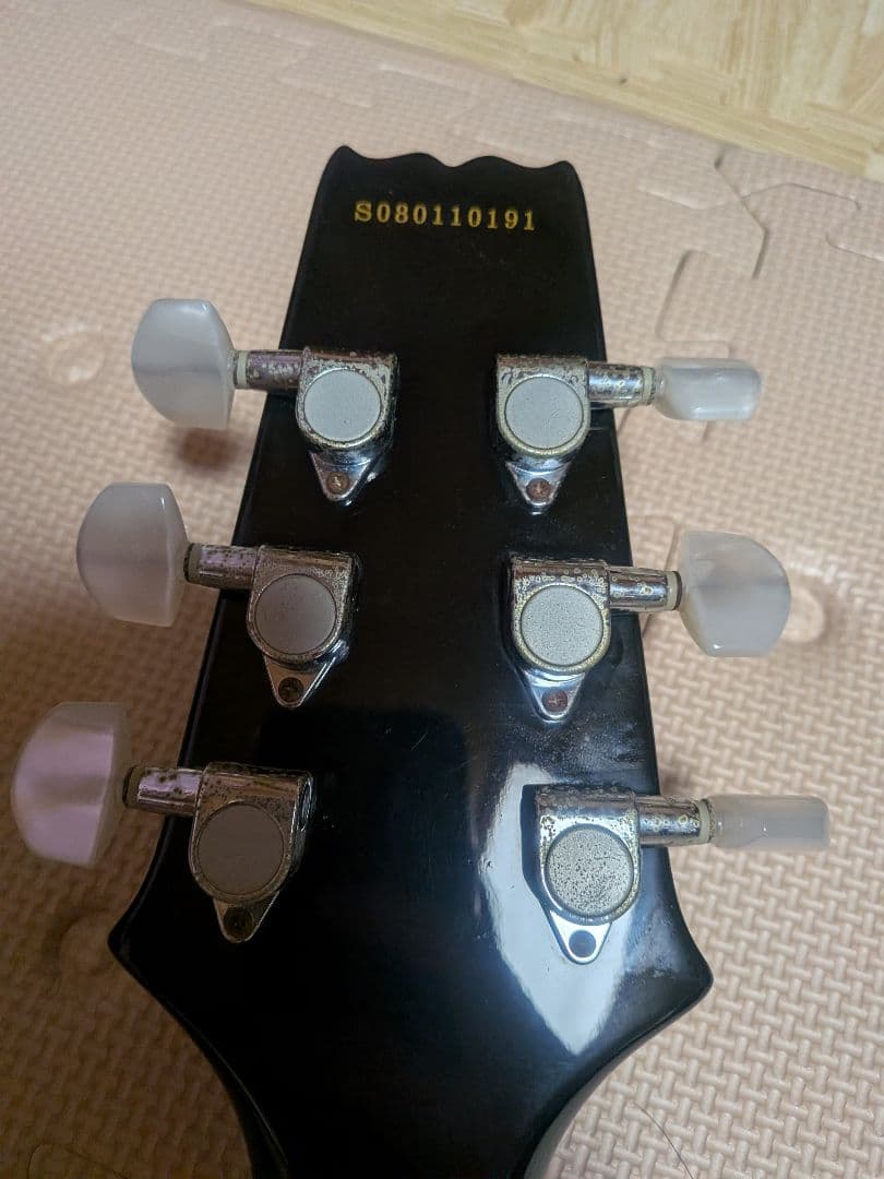 Aria Pro II PE-DLX Kahler搭載2008年レスポールタイプ
