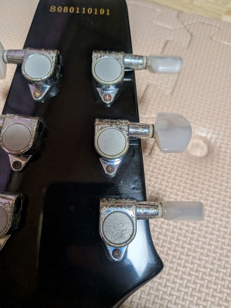 Aria Pro II PE-DLX Kahler搭載2008年レスポールタイプ
