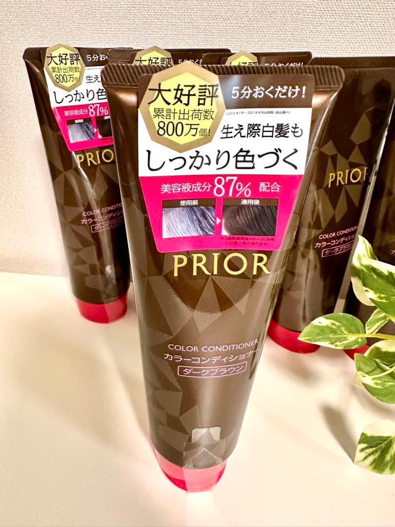 【新品未使用】プリオール　カラートリートメント ダークブラウン 230g