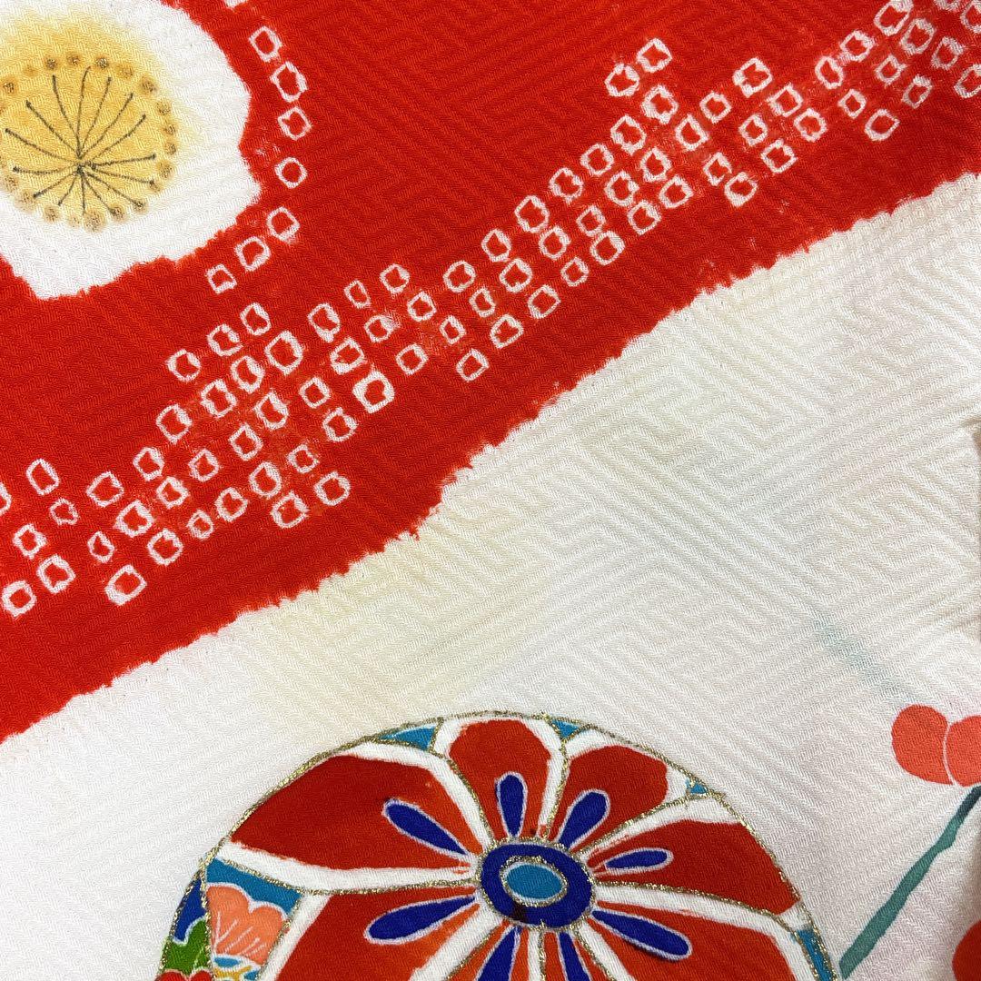 ◎mk-3015　女児　御祝着・襦袢 セット　お宮参り　　11-13