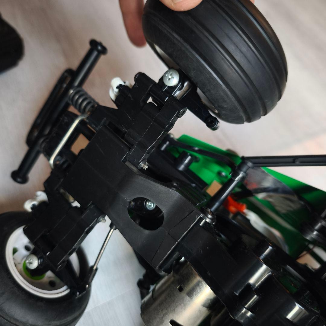 【中古】タミヤ コミカルグラスホッパー　1/10XB WR-02CBシャーシ