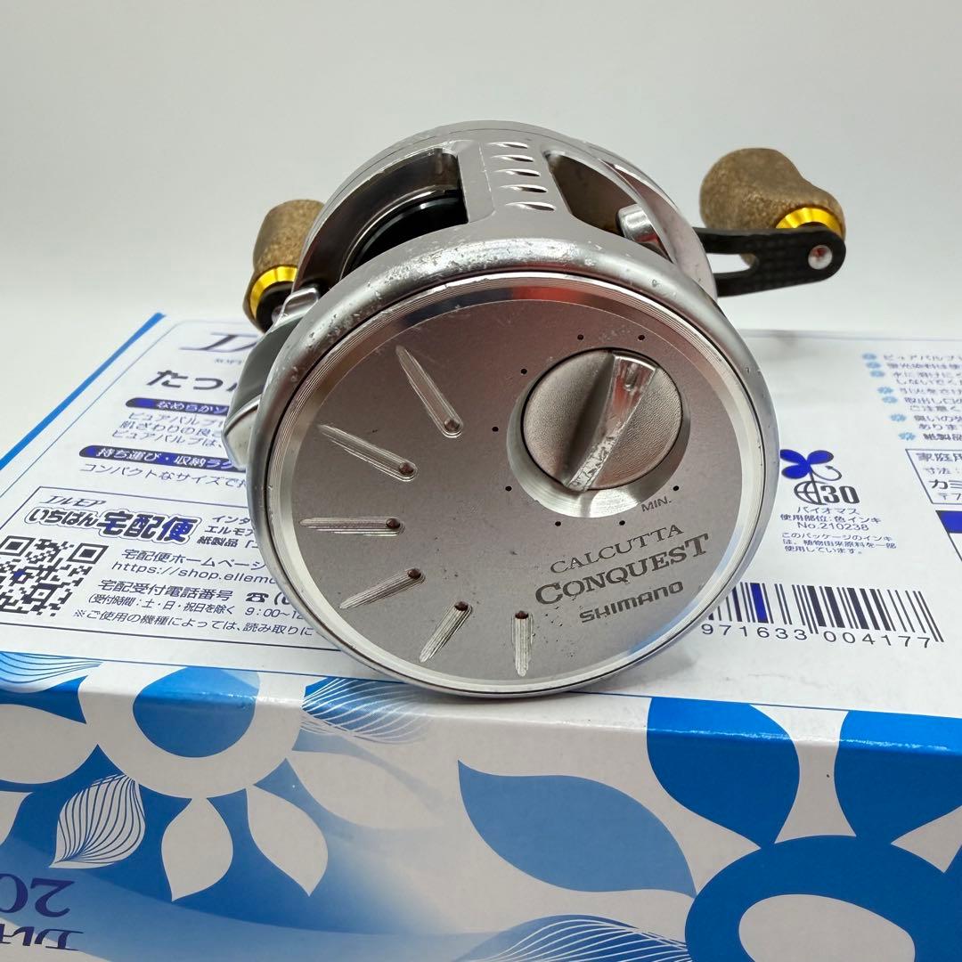 SHIMANO シマノ カルカッタ コンクエスト101DC 左巻き ベイトリール