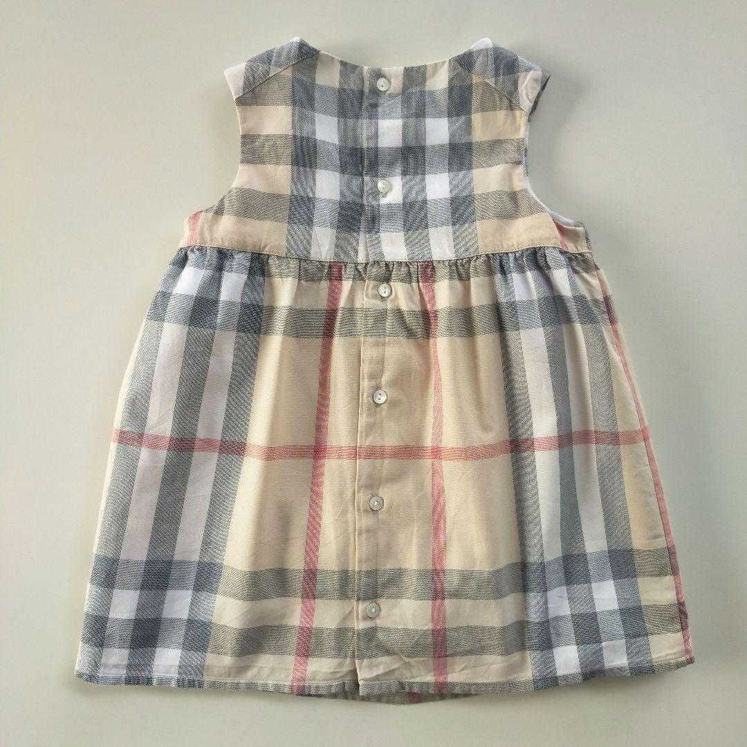 美品★18M 81cm BURBERRYバーバリー チェック ジャンパースカート