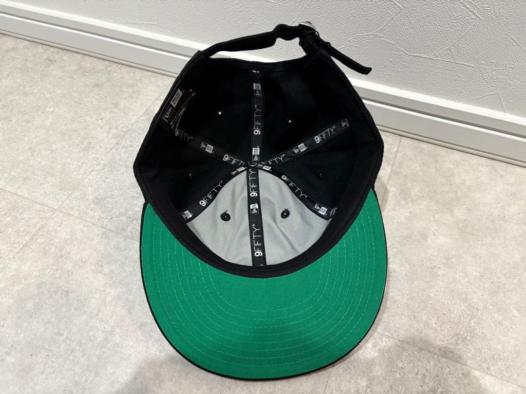タグ付き　SEESEE　ニューエラ　9FIFTY　ブラック