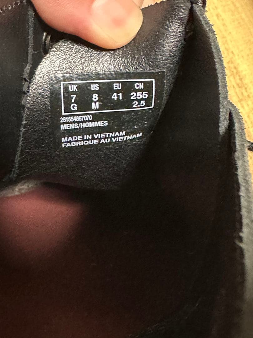 Clarks Originals デザートブーツ　ブラック25.5
