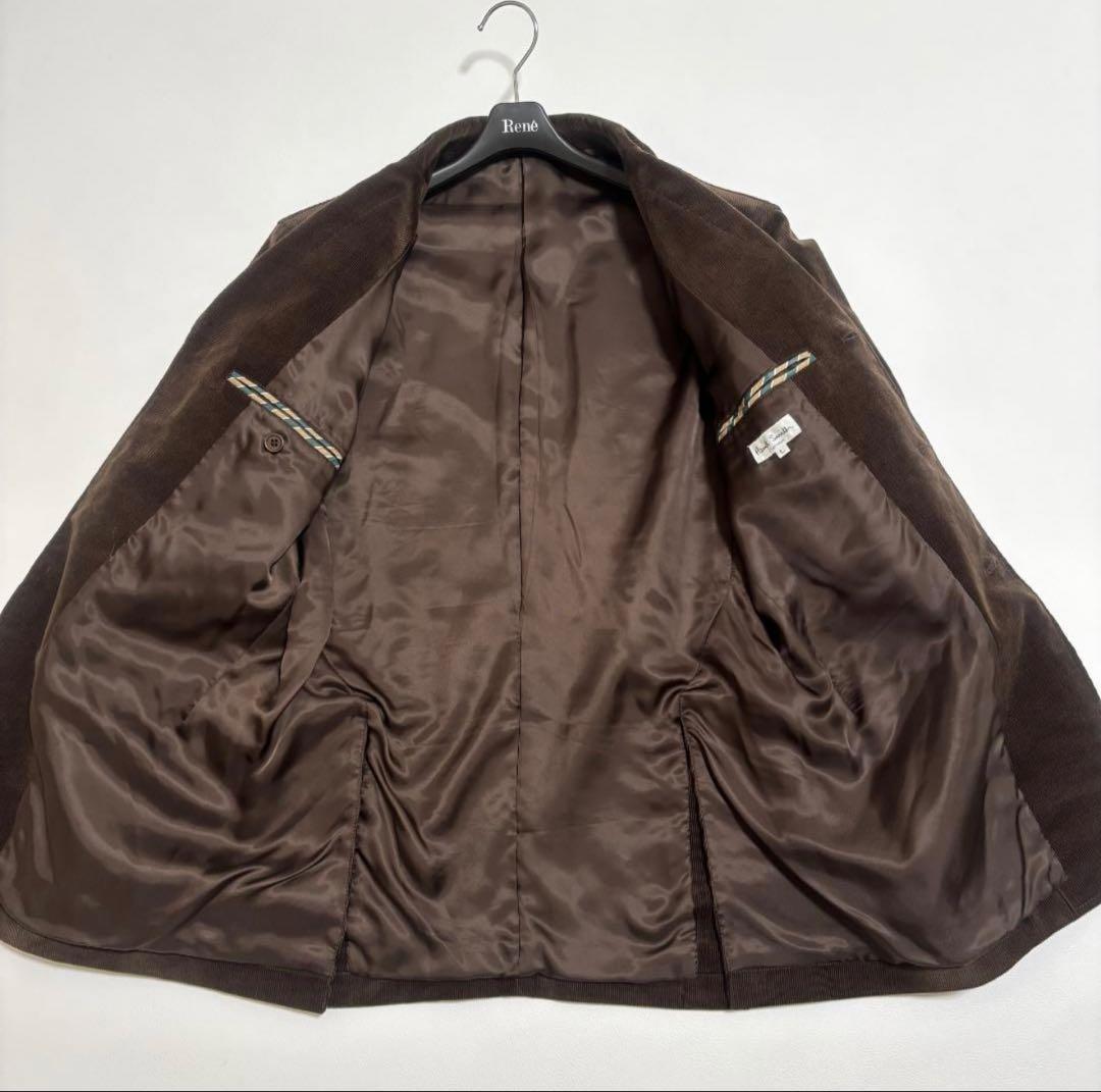 Paul Smith テーラードジャケット コーデュロイ 日本製 L ブラウン