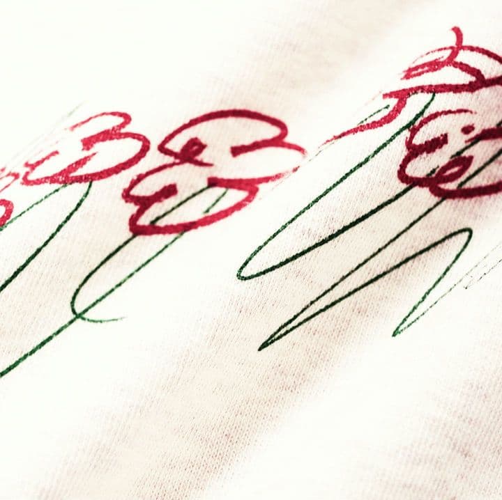 ABCD FLEURS のEVERYONE T-SHIRT 花柄シャツ Mサイズ