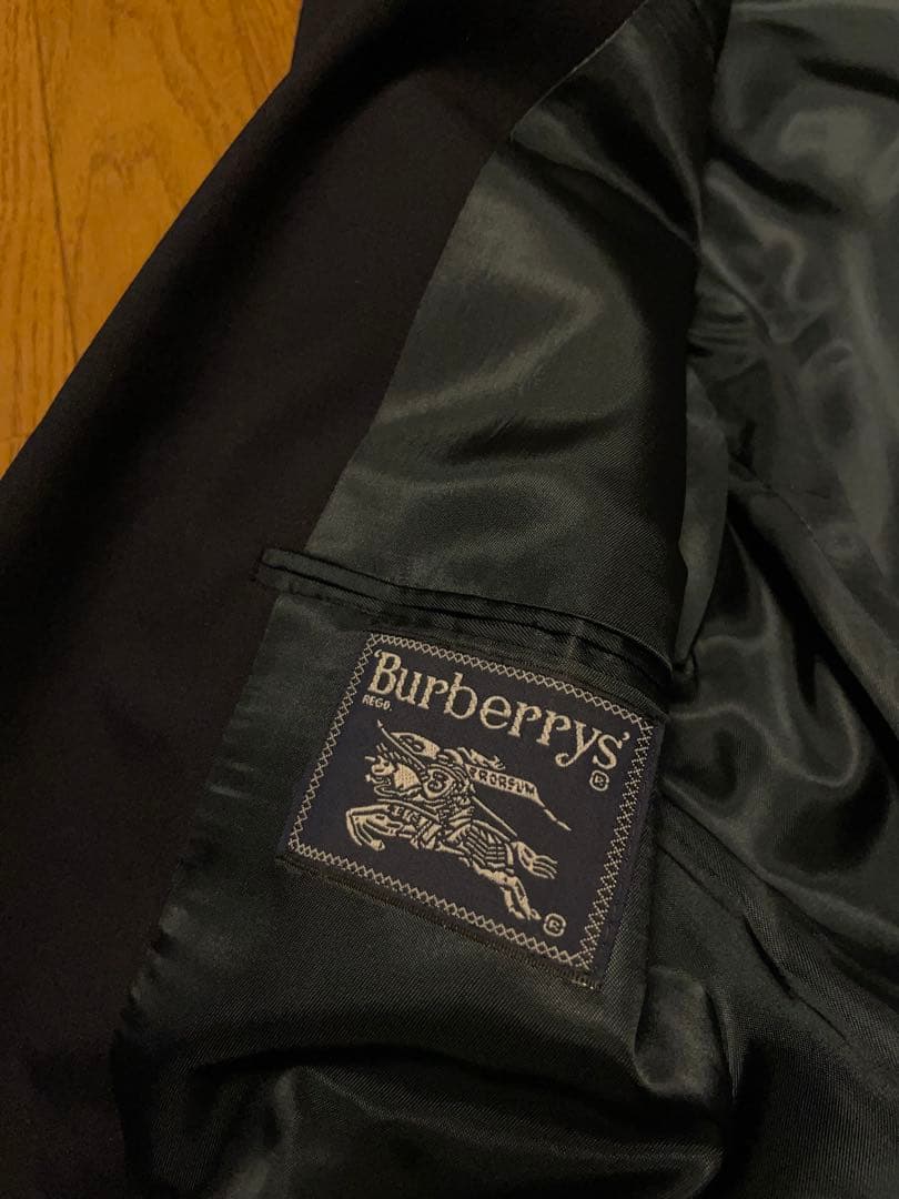 【90s】BURBERRY ダブルブレザー 紺ブレ ヴィンテージ USA製