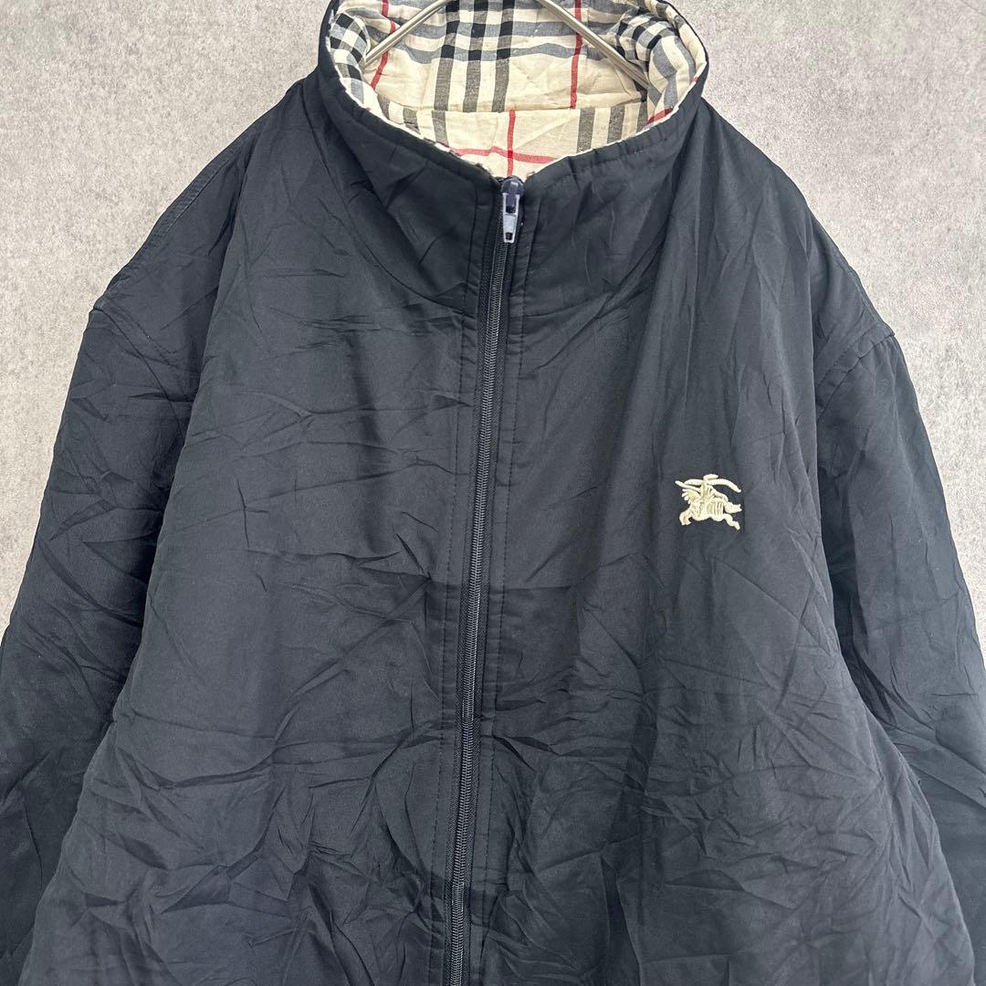 BURBERRY ノバチェック　裏地　ジップジャケットXL