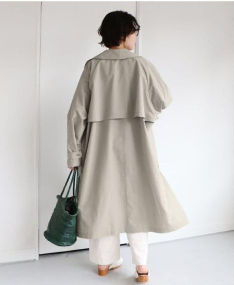定価37400円◆IENA◆イエナ◆撥水加工◆Peポプリンオーバートレンチコート