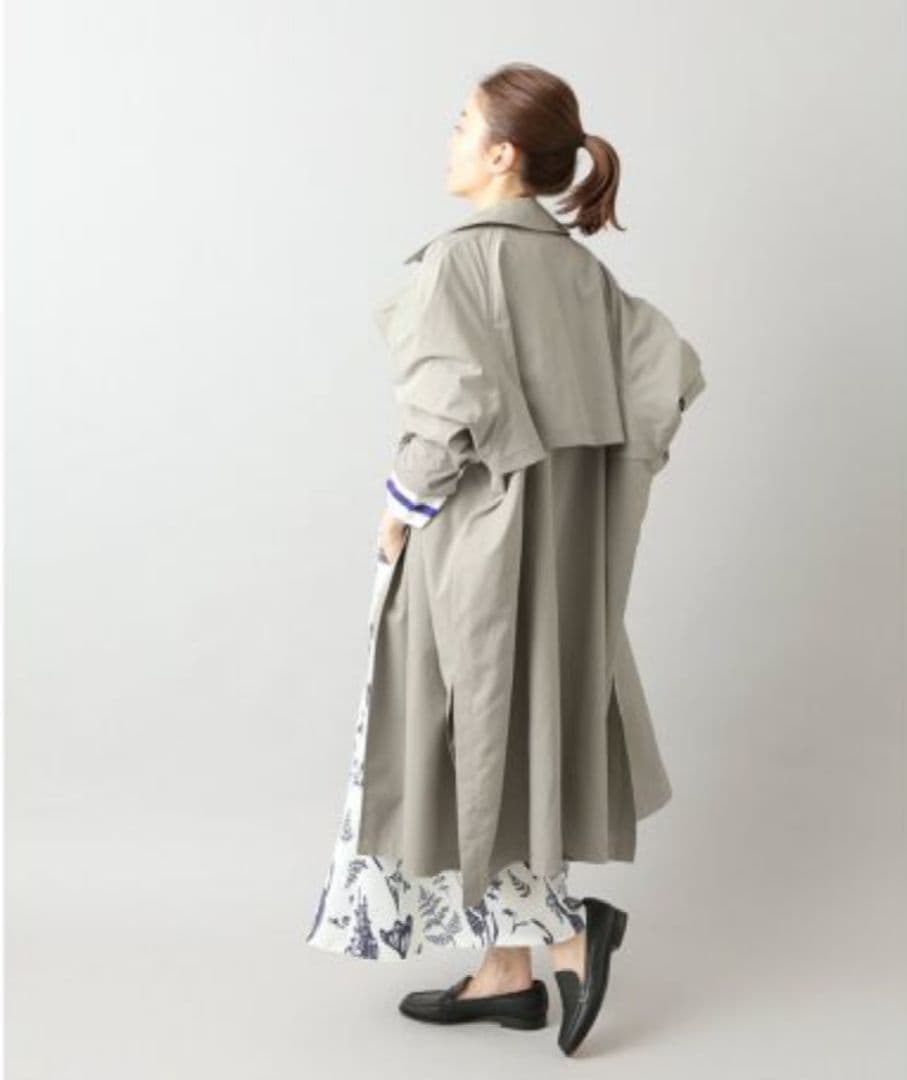 定価37400円◆IENA◆イエナ◆撥水加工◆Peポプリンオーバートレンチコート