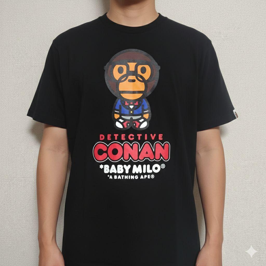 ​【限定品】A BATHING APE × 名探偵コナン Tシャツ　Mサイズ