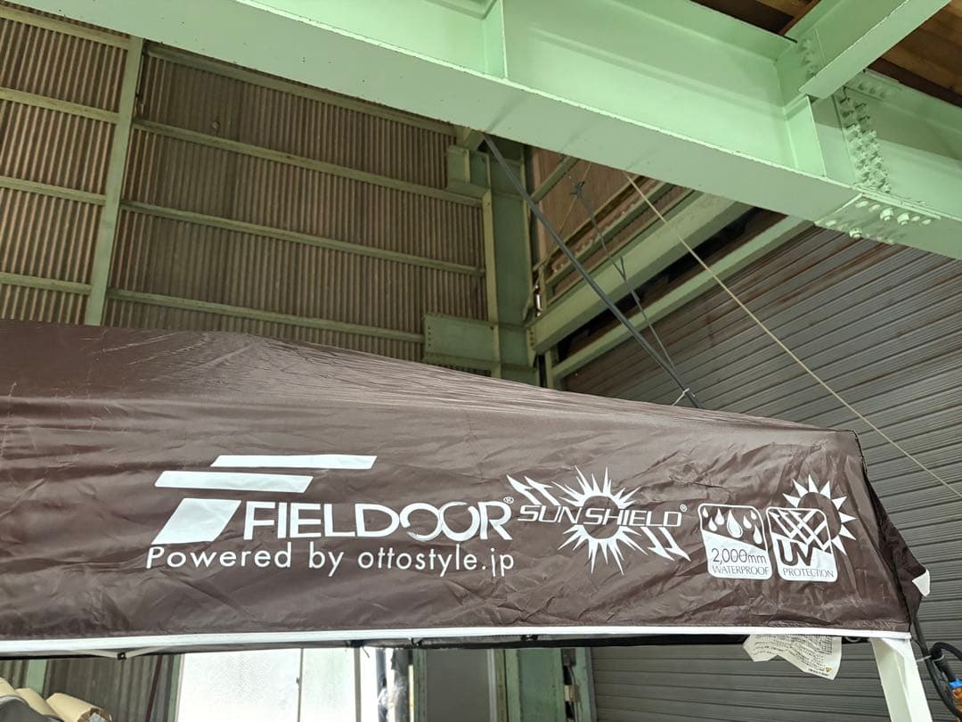 FIELD DOOR ワンアクションタープテント バーガンディー色