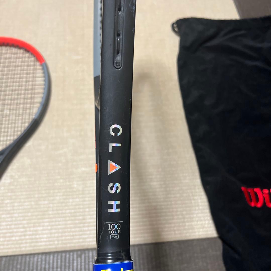 Wilson CLASH 100 ラケット2本セット