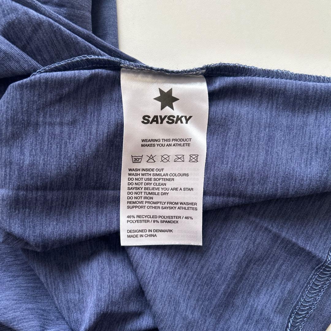 美品 匿名配送 SAYSKY 2025 TOKYO 日本限定Tシャツ ブルー M