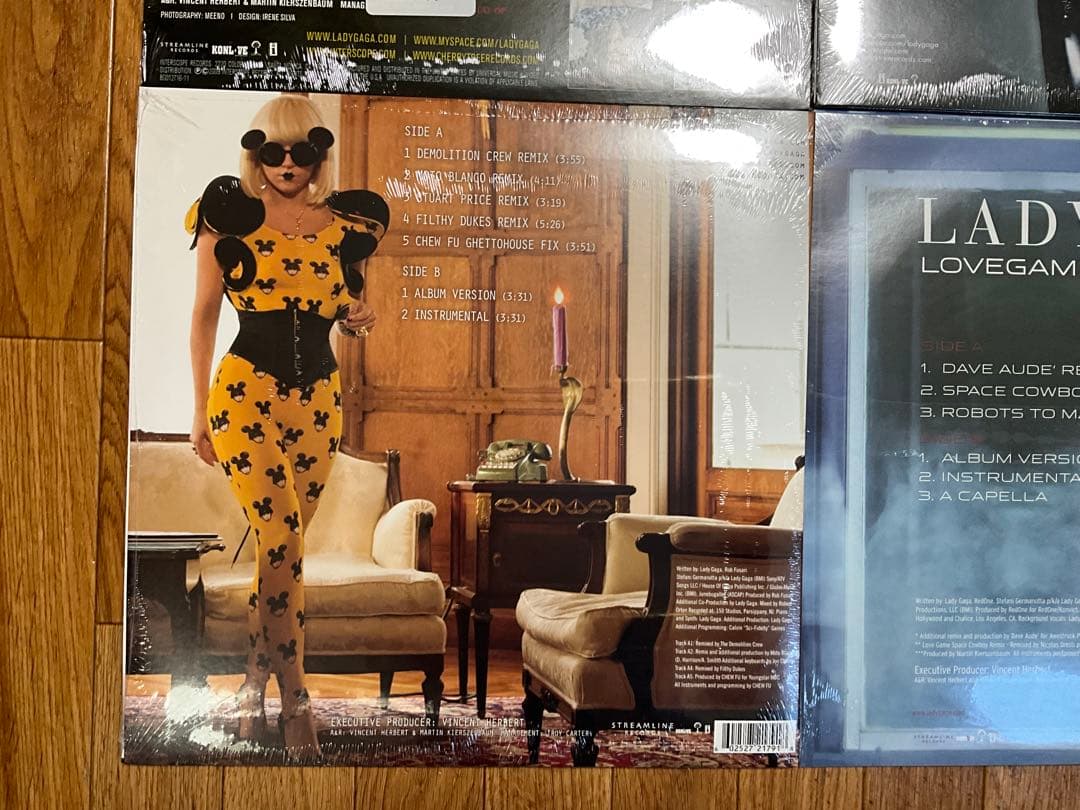希少⭐️LADY GAGA⭐️レディーガガ⭐️レコード⭐️5枚セット