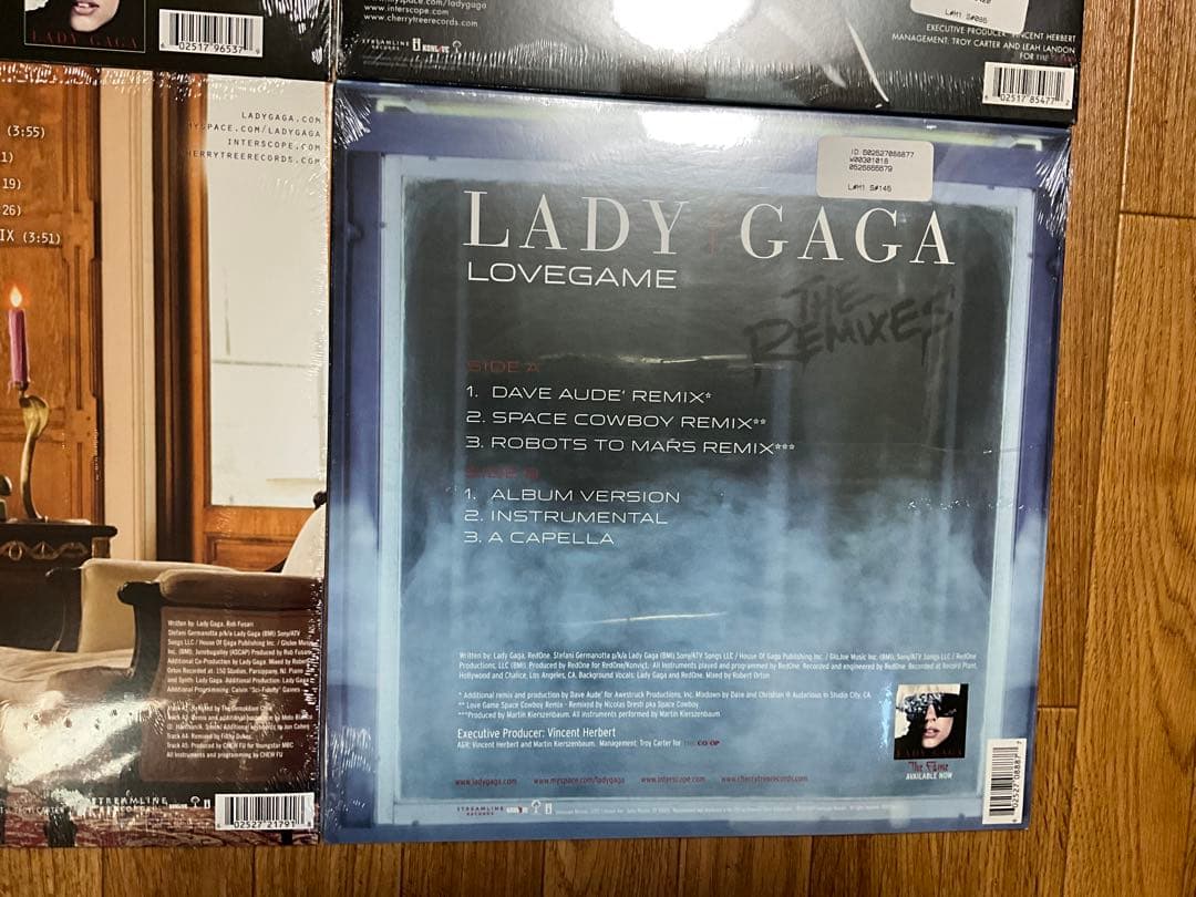 希少⭐️LADY GAGA⭐️レディーガガ⭐️レコード⭐️5枚セット