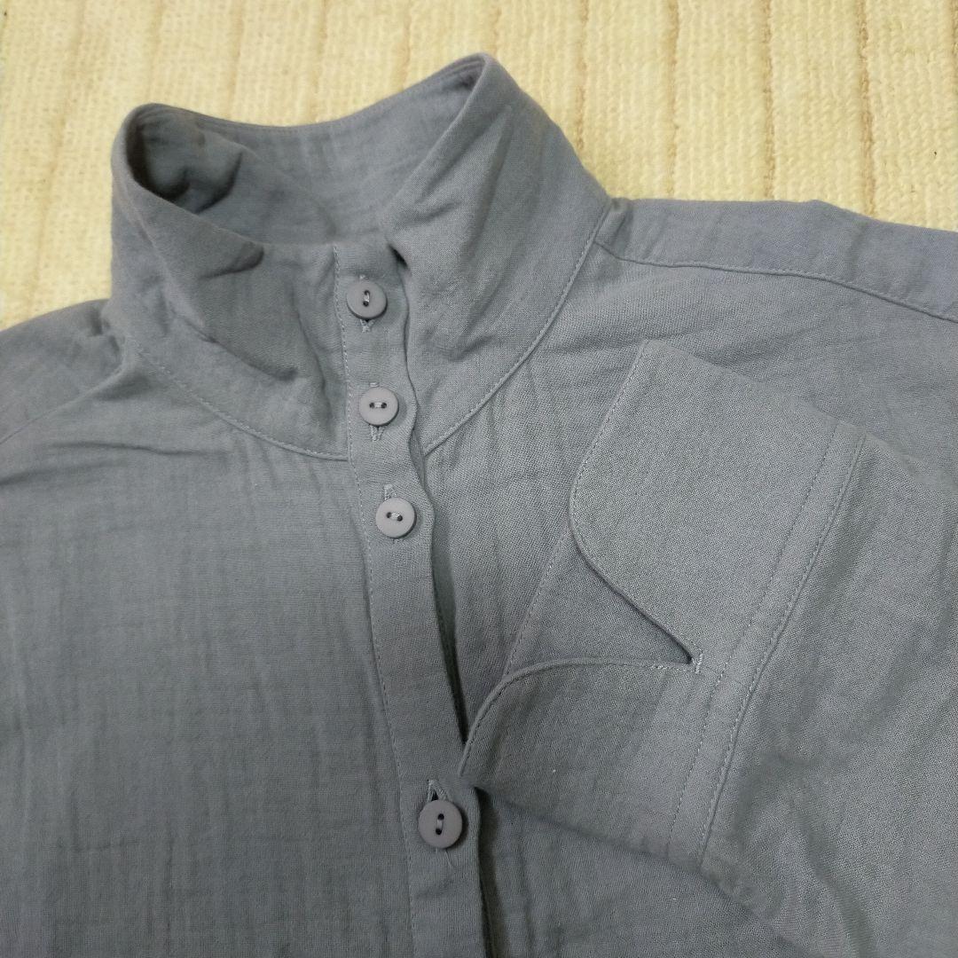 暮らしの道具店　「夜じかんをご褒美に」襟元にこだわったダブルガーゼパジャマ