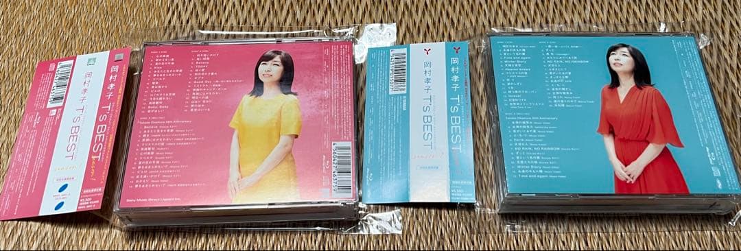 岡村孝子T's BEST1,2 初回限定2CD+blu-ray極美品+おまけ付き
