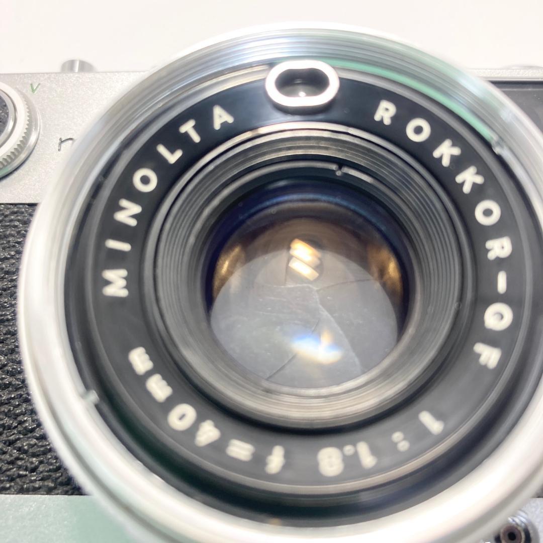 【美品】minolta AL-E ROKKOR-QF 1:1.8 f=40mm