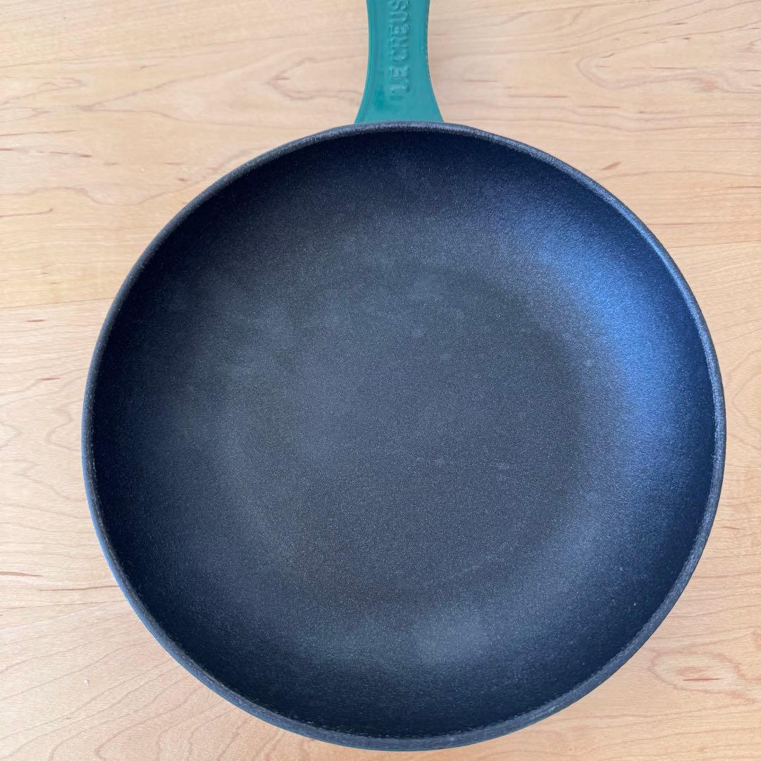 LE CREUSET スキレット グリーン 緑 約20cm