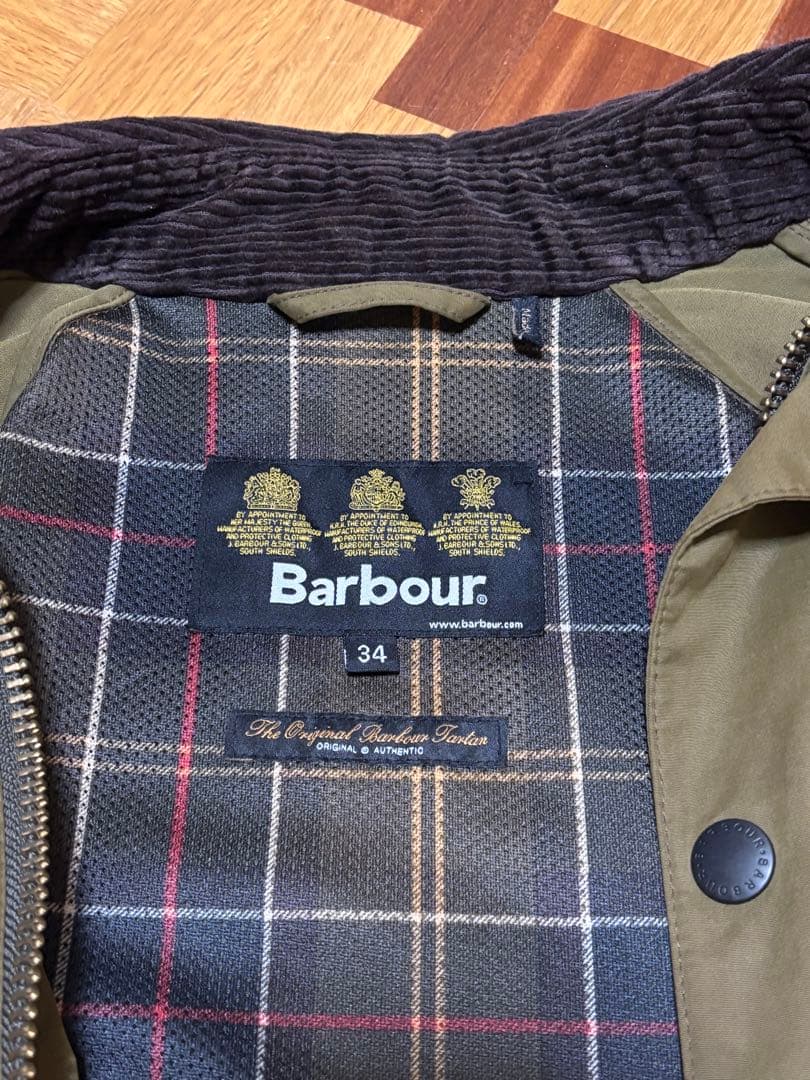 Barbour バブアー ビデイル BEDALE SL ピーチスキン サージ34