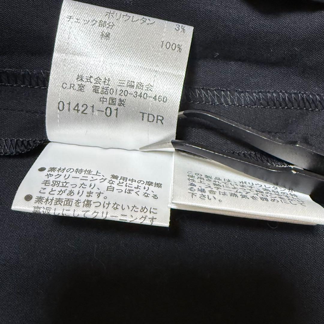 美品　BURBERRY BLUE LABEL ショートトレンチ　ビッグボタン