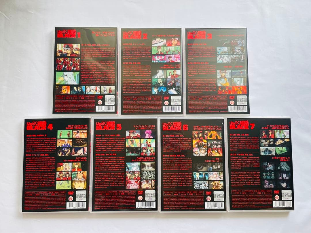 【新品ケース付】はたらく細胞　アニメ　DVD 全19巻セット　全巻セット