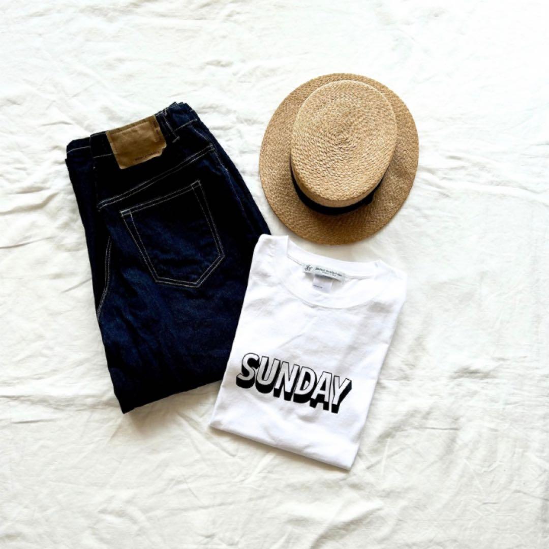 25SS ジャーナルスタンダード ラックス　SUNDAY プリントT