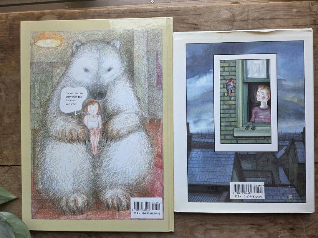 Raymond Briggs『THE MAN』『THE BEAR』英語絵本 2冊