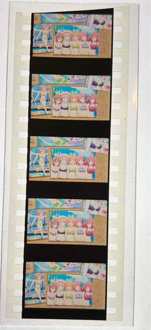 五等分の花嫁　入場者特典　フィルム