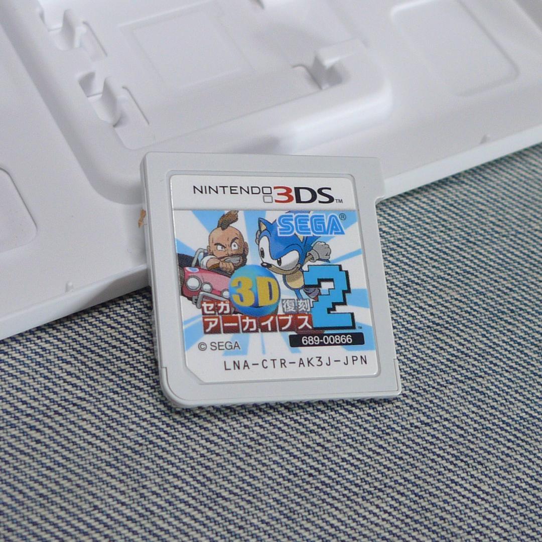 n4842▲セガ 3D復刻アーカイブス2 ニンテンドー3DS◇SEGA ソニック