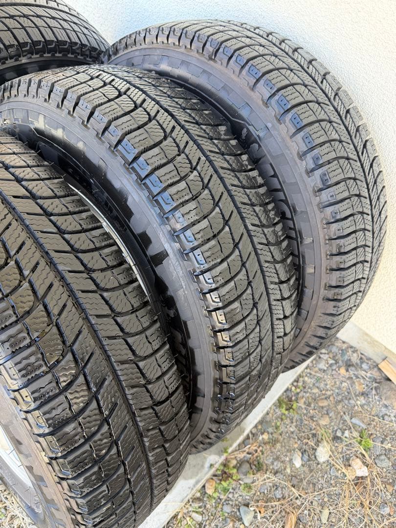 ③バリ溝 ホイール付 195/80/R15LT ミシュラン アジリス X-ICE