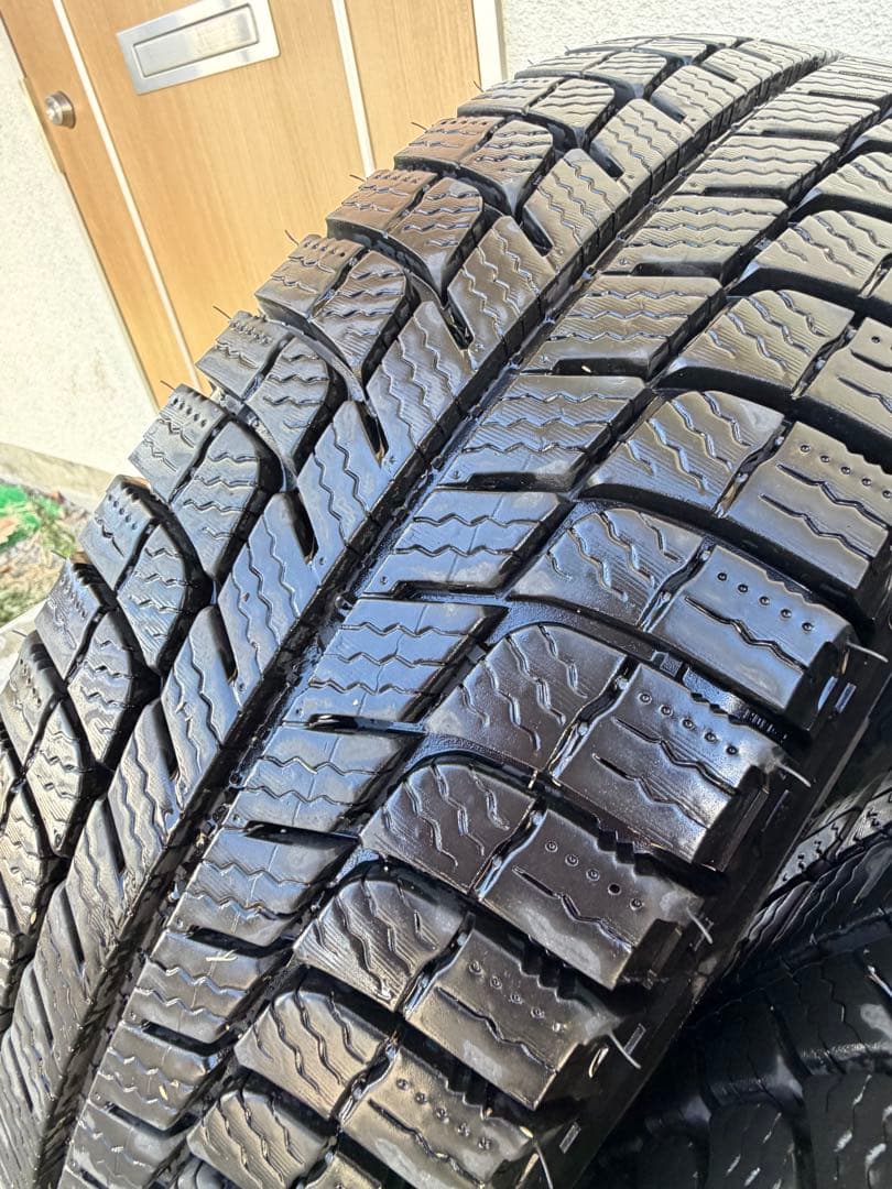 ③バリ溝 ホイール付 195/80/R15LT ミシュラン アジリス X-ICE