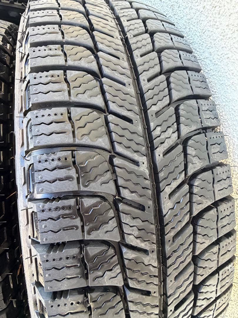 ③バリ溝 ホイール付 195/80/R15LT ミシュラン アジリス X-ICE