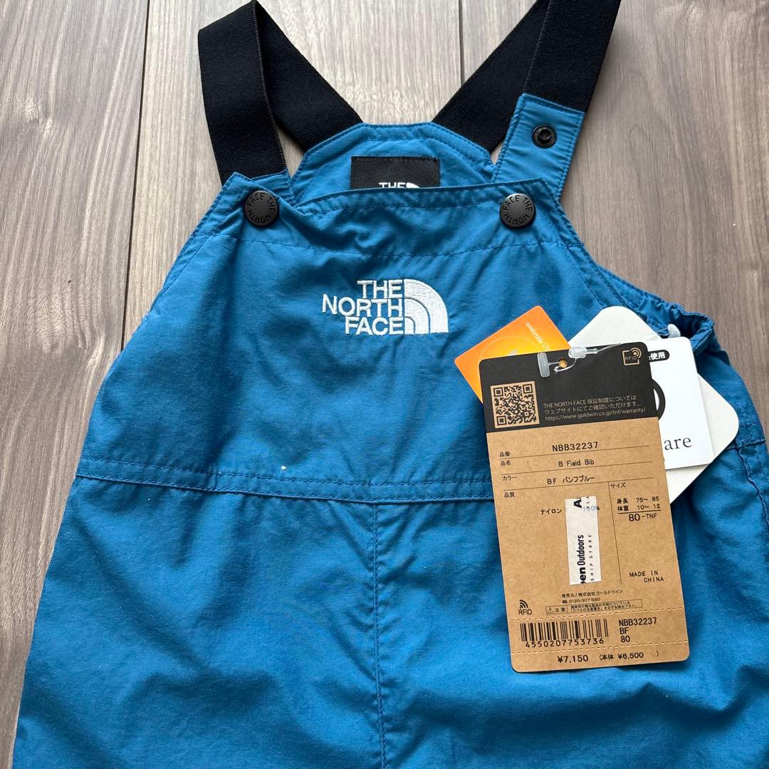 THE NORTH FACE オーバーオール、長ズボンセット 80