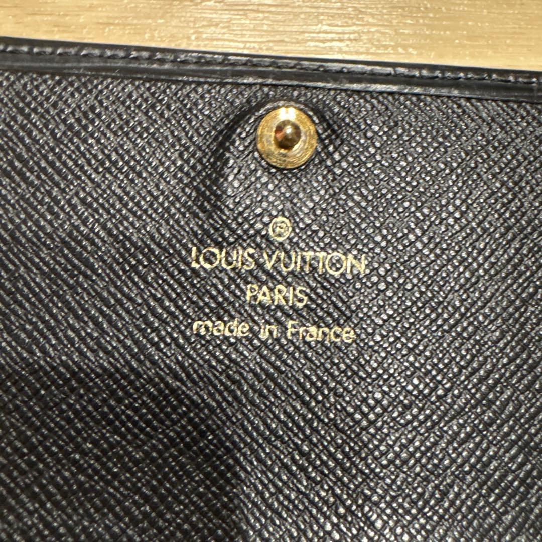専用Louis Vuitton 財布 エピ ポルトフォイユ トレゾール ノワール
