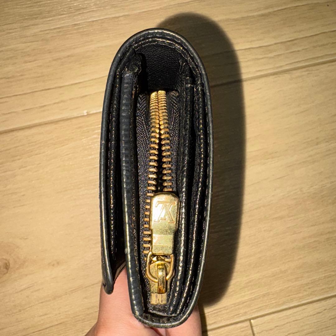 専用Louis Vuitton 財布 エピ ポルトフォイユ トレゾール ノワール